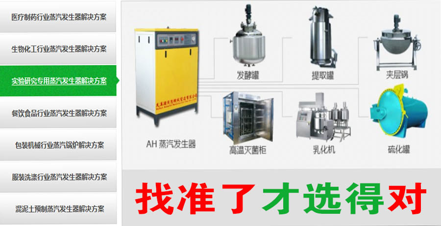 蒸汽發生器適用性