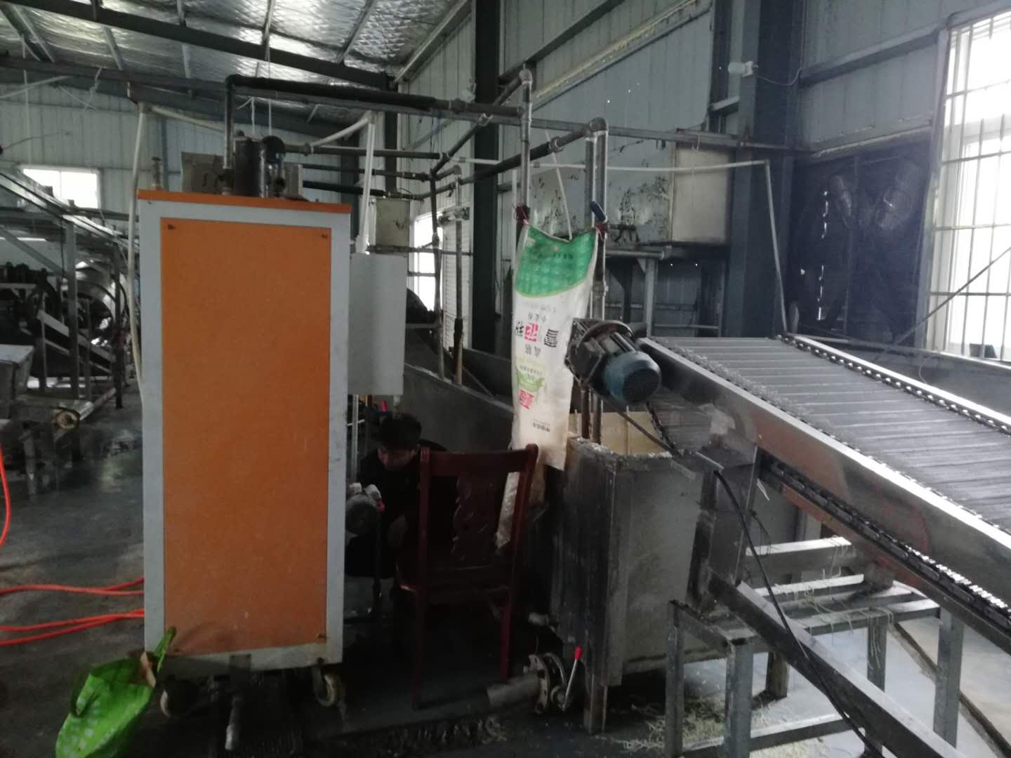 熱幹麵廠使用91免费视频网站食品加工蒸汽發生器