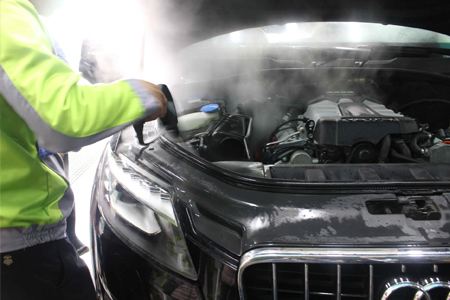 洗車蒸汽發生器清洗汽車