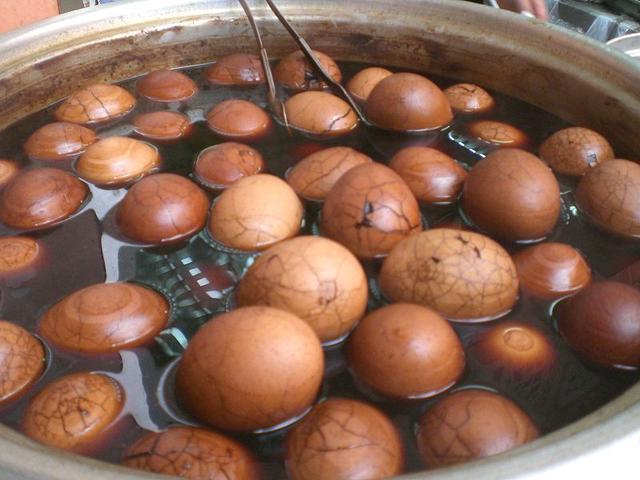 美味的茶葉蛋使用蒸汽發生器加工風味更好