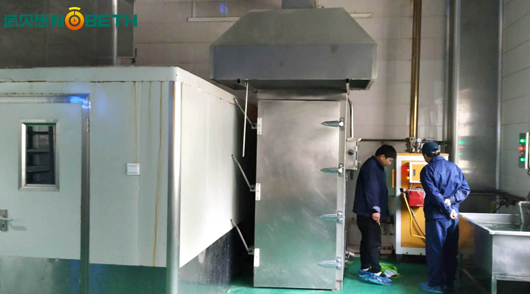 使用電蒸汽發生器加工調味品，精準控溫恒溫加熱升溫效率高