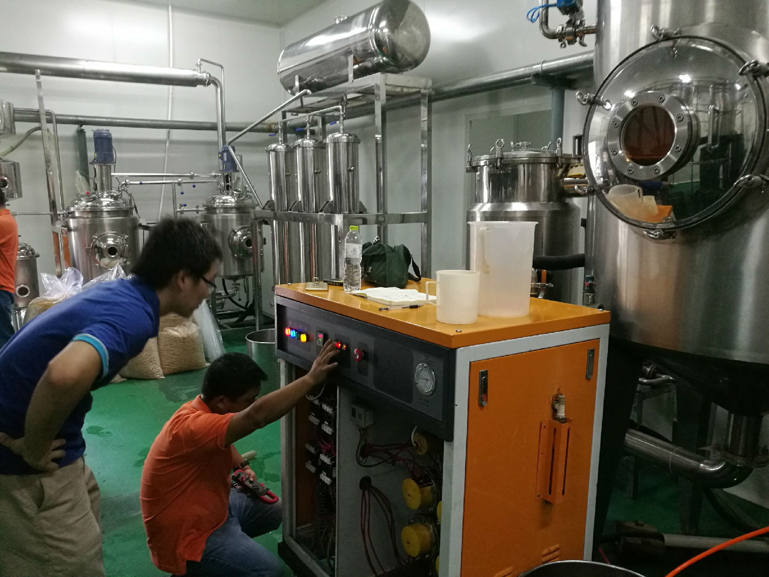 中藥炮製使用蒸汽發生器輔助