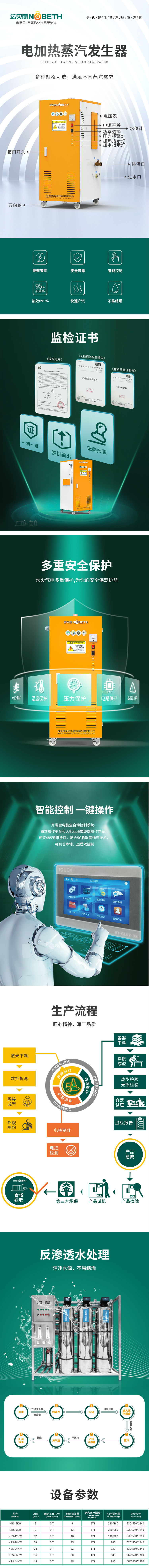 實驗研究全自動蒸汽發生器