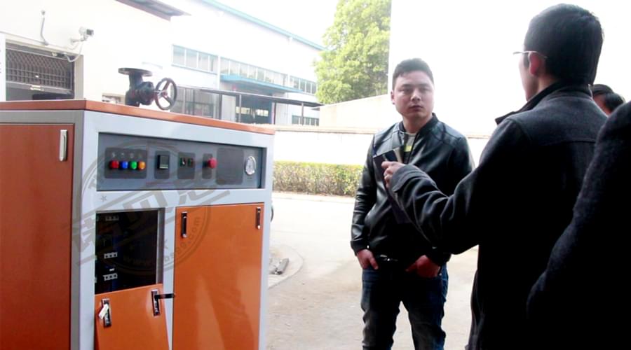 【上海】船用柴油機研究所定製72kw1.5mpa高壓蒸汽發生器試壓完成