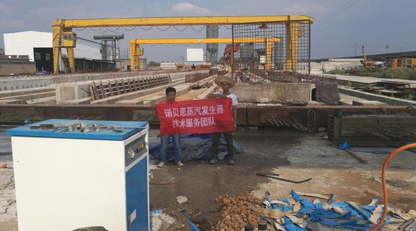 西安各標段采用公路養護蒸汽發生器，下雪天也不怕耽誤工期啦！