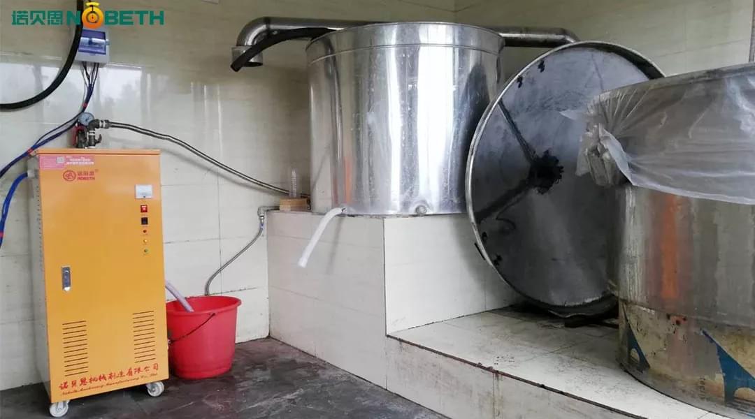 醉仙新民宿采購釀酒蒸汽發生器用於釀酒工藝