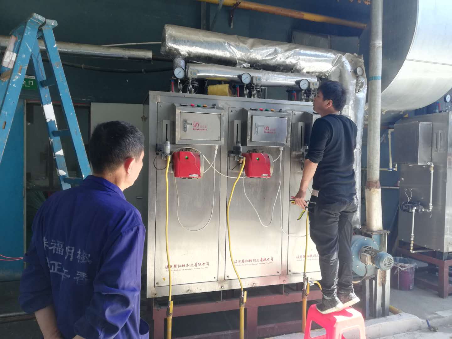 蒸汽發生器配套夾層鍋蒸煮鹵製食品案例