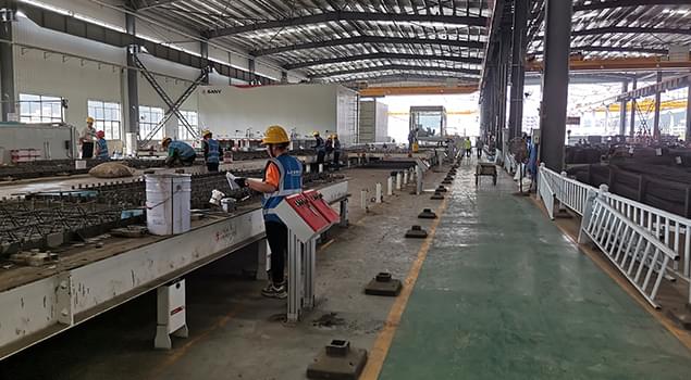 預製場使用福建預製件養護蒸汽發生器快速脫模方案